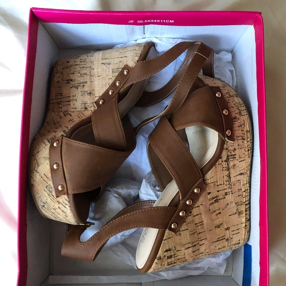Shoes - Women's Brown Wedges